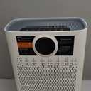 Air Purifiers for Home Large Room, Cover Up to 2400 Ft with True HEPA Filter, Smart Mode, PM2.5 Air Quality Display, 22dB Sleep Mode, Aromatherapy with 2X-Purification & 360Air Outlet, HAP603, White