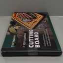 Bamboo Cutting Boards for Kitchen, End Grain Wood Cutting Board with Juice Grooves & Handles, Charcuterie Checkered Chopping Board Thick Butcher Block Serving Tray with Gift Box, 16.4"11.5" 1"