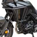 Motorcycle Engine Guard Crash Bar for Honda NX400 NX500 NX 400 500 2024 2025 Bumper Extension Body Frame Guard Steel Highway Falling Protection Set (Upper+Lower)