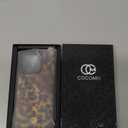 COCOMII Rectangle Case for iPhone 15 Pro, Compatible with MagSafe, Amber Tortoiseshell