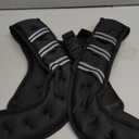 Weighted Vest for Women Men, 12lb Adjustable Weight Vest with Reflective Stripes for Workout, Strength Training, Running, Fitness, Muscle Building, Weight Loss, Rucking Vest With Phone Pouch (Black)