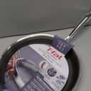 T-fal HybridMesh Tri-Ply Stainless Steel Fry Pan 12 Inch, Induction Oven Safe 500F, Metal Utensil Safe, Ideal For Searing, Cookware, Dishwasher Safe Pots and Pans, Needs Pre-Heating, Silver/Black