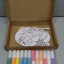 30 Sets Sand Art Kit Craft 30 Sand Art Pictures with 23 Colored Sands DIY Sweet Treat Craft Paintings with Brushes for DIY Arts Educational Learning Activity