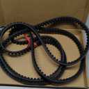 uxcell 2 Pcs BX60 EPDM V-Belt, Raw Edge Cogged Industrial Rubber V Belt 0.67" Width x 60" Inside Circumference