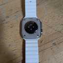 Apple Watch Ultra 2 [GPS + Cellular, 49mm] - Titanium Case With White Ocean Band, One Size 