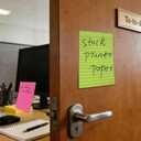 (12 Pack) Lined Sticky Notes 4x6 in,Large Notepads with Lines,Ruled Stickies Super Sticking Power,Office School Memo Note Pads Bright Colors,Post on Windows Doors,Recyclable,Easy to Write on