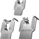 15 25 40 lb Drywall Picture Hangers Claw: 25 Pack Heavy Duty Damage Free Wall Picture Hanging Hooks - Art Mirror Photo Frame Sawtooth Wire D Ring Hanger Kit for Room Office Decor