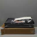 AmoiChic 2 Pack Pull Out Cabinet Organizer for Pots and Pans, Black Storage Rack with 8 Adjustable Dividers, Kitchen Cabinet Organizer for Pot Lids, Bakeware, Dishes Storage