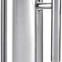 Stainless Steel 53oz/1.5L Metal Pitcher with Ice Guard, Silver Restaurant Jug with Handle for Iced/Hot Beverages