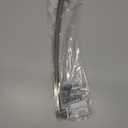 Hickory Hardware 1 Pack Solid Core Kitchen Cabinet Pulls, Luxury Cabinet Handles, Hardware for Doors & Dresser Drawers, 12 Inch Hole Center, Satin Nickel, Bridges Collection