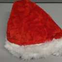 BALORAY Santa Hat for Adults Big Santa Hat Comfort Double Liner Plush Red Velvet