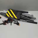 Forlogic Portable T-Shape Backdrop Stand Support Kit 8x5.3ft, Adjustable Photography Green Screen Backdrop Stand for Parties, Photography Videography Studio (85.3Ft)