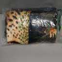 Leopard Throw Blanket Cheetah Fleece Blanket Fuzzy Plush Super Soft Cozy Warm Stuff Bedding Animal Blankets Gifts for Boys Girls Kids Adult Men Women 40"x50."