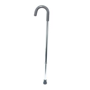 Standard Cane, Limited Mobility Aid for Elderly and Handicapped, Aluminum Walking Stick with Rubber Foot for Motor Control and Stability, Walk Assist with Slip Resistant Rubber Tip for Traction