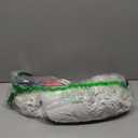 Commercial Mops for Floor Cleaning - Looped-End Heavy Duty Wet Mop with Long Handle for Hardwood Wood Tile Vinyl - Reusable Cotton Head for Home Garage Kichen Bathroom (White)