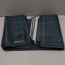 6 Pcs 72 x 13'' Tartan Plaid Bear Babyshower Table Runner Vintage Birthday Party Decoration for Baby Shower Theme Party Table Runner Dining Room Home Kitchen Decor (Green and Blue)