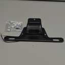 Partsam LED License Plate Light Waterproof 12V DC License Tag Light with Holder Drainage Hole Steel Bracket Mount ABS Housing PC Lens for Trailer Truck Pickup UTV ATV RV Boat 12V DOT Compliant (Black)