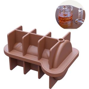 Prank Fun - Shaped Large Silicone Ice Cube Tray Mold for Whiskey, Cocktail, Juice and More - Compatible with Stanley Cup