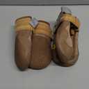 QUMY Dog Shoes for Large Dogs, Medium Dog Boots & Paw Protectors for Winter Snowy Day, Summer Hot Pavement, Water-Resistant in Rainy Weather, Outdoor Walking, Indoor Hardfloors Skid-Resistant Sole (Size 7: 2.8''x3.2"(W*L) (Pack of 4))