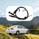 Manual Shifter Cable Compatible with Civic 2001 2002 2003 2004 2005 1.7L Transmission Cable Shift Control Wire Change Shift Gear Clutch, Replace 54310-S5A-033