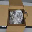 BEAUTURAL Mini Travel Steam Iron for Clothes with Dual Voltage, Temperature Control, Non-Stick Soleplate and Cord Storage, Ideal for Sewing, Quilting and Handcraft (White)