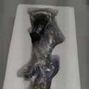 OMISTAR Garden Statues Rabbit with Solar Lantern, Cordless Bunny Figurines Lantern, Outdoor Decor for Yard, Patio, Lawn, Housewarming Gifts