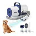 4-in-1 Pet Grooming Kit with Vacuum for Dog Shedding, 11000Pa Suction Power, Whisper Quiet, USA Design, Multi-Filtration System, 2.5L Trash Can, Auto-Protection, Low Noise, Home Grooming