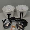 VONLUCE Wall Sconce Set of 2, Plug in & Hardwired Swing Arm Wall Lamps, Adjustable Wall Mounted Lighting Fixtures, Modern Wall Lights with Black Base White Fabric Shade for Bedside, Hallway, Study (Swing Arm of 2 Pack, Black)