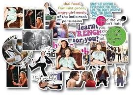 20 PCS Stickers Pack 10 Aesthetic Things Vinyl I Colorful Hate Waterproof About - You for Water Bottle Laptop Bumper Car Bike Luggage Guitar Skateboard (2 inch)