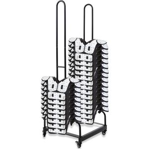 Football Shoulder Pad Rack, Heavy Duty Sports Equipment Organizer with Locking Wheels for Easy Moving, Sturdy Metal Rack for Homecoming All Level Sports
