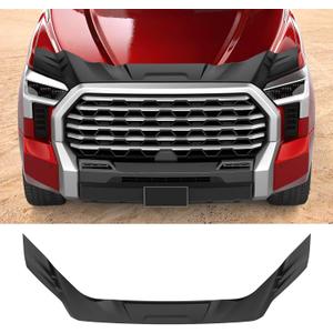 Powerty Hood Shield Protector Compatible with Toyota Tundra 2022-2025/Toyota Sequoia 2023-2025 TPE Hood Deflector Hood Guard Replacement for Tundra/Sequoia Accessories