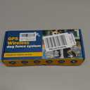 GPS Wireless Dog Fence, Electric Fence for Dogs, Perimeter Collar Fence System, Radius 33-1999 Yards, IPX7 Waterproof, Beep Vibration Shock Correction, for Pets Over 18 Lbs