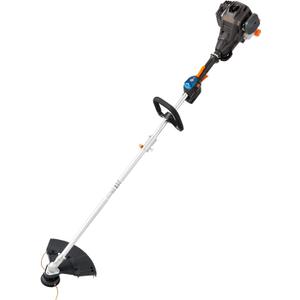 LawnMaster NPTGSP2517A No-Pull Gas Grass Trimmer with Electric Start 25cc 2 Cycle,17-Inch