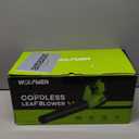 Leaf Blower, Electric Cordless Leaf Blower with 2 Batteries and Charger, 2 Speed Mode, Lightweight Cordless Blower for Blowing Leaves, Patio Cleaning, Blowers for Lawn Care and Dust