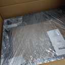 VEVOR 28 Inch Adjustable Furniture Legs, Square Reinforced Steel Office Table Legs Set of 2 for DIY, Max Load 1000 lbs Heavy Duty Desk Legs, Quick Instalation & Rich Accessories Legs Black