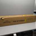 10x10 Pop Up Canopy Tent Waterproof Tent for Outdoor Party Camping Commercial Event Tent, with Wheeled Bag and 4 Sandbags (White)