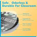 50PCS Modern Farmhouse Bulletin Board Decor, Inspirational Wall Decorative Sign Positive Saying Posters Growth Mindset Accents Set for Middle High School Classroom Home Teachers Parents Students