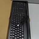Perixx PERIBOARD-513II Wired USB Keyboard with Touchpad, Membrane Key Trackpad Keyboard with 10 Hot Keys, Black, Full US Layout