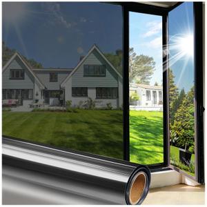 One Way Window Film Sun Blocking for Home,Daytime Privacy Mirror Tint, 45.2 x 78.7 Inch