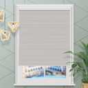 Cellular Shades Cordless Honeycomb Blinds for Window Top Down Cellular Blackout Shade for Windows Grey 35" x 64"