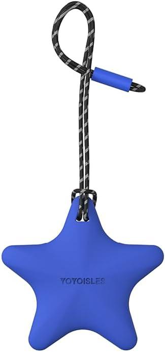 Star-Shaped AirTag Case Holder with Strap, 4 Colors Available