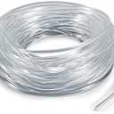 Vinyl Sling Chair Spline Outdoor Patio Long Solid Awning Cord Replacement Fabric Sling Chair Spline Replacement for Outdoor Patio Lawn Garden Pool Furniture(25 ft,3/16")