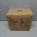 MOMTORY StowNGO Pro Baby Carrier, Safety-Certified 6-in-1 Baby Carrier Newborn to Toddler, Detachable Baby Holder Carrier with Hip Seat, Ergonomic Cozy Baby Body Carrier for 7-50lbs, Khaki