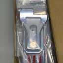 RT-TCZ Door Hinge Cover Trim for Jeep, Front Door Rear Door Hinges Exterior Decoration Accessories for Jeep Wrangler JL Unlimited 4-Door & Gladiator JT 2018-2024,8Pack,Chrome