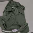 BMJL Womens Sexy One Piece Swimsuit Mesh Tummy Control Bathing Suit V Neck Cut Out Adjustable Straps Swimwear(Army Green, XL)