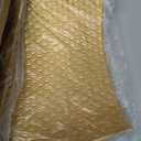 FORUP Metal Christmas Tree Collar - Top 20.8"/ Bottom 27.5" Gold Diamond Pattern, Modern Tree Skirt Alternative for Stand Protection & Pet Safety, Fits Trees Up to 7.5 Ft