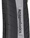 Amazon Basics Soft Grip Retractable Utility Knife with 3 Blades, Black/Silver