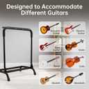 3-Guitar Stand,Foldable Display Rack for Acoustic Electric Bass Guitar