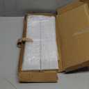 Therwen 4 Pcs 3/8"(10mm) x 3"(75mm) Aluminum Flat Bar 12" Long 6061 General Purpose Plate Extruded Aluminum Bar Solid Extruded Plate Mill Stock