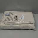 YoungsTex 95 Inch Long Beige Linen Curtains 2 Panels for Living Room, Light Filtering Drapes Natural Semi Sheer Window Treatments with Grommet Floor Length for Bedroom Farmhouse, 52 X 95 Inch